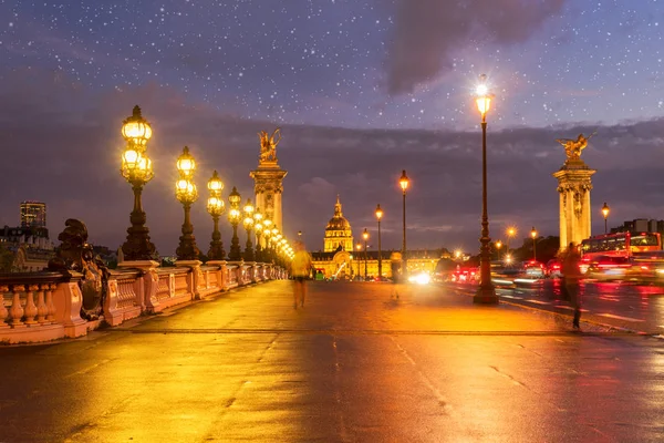 Alexandre III Bridge, Paris, France — Stock Photo, Image