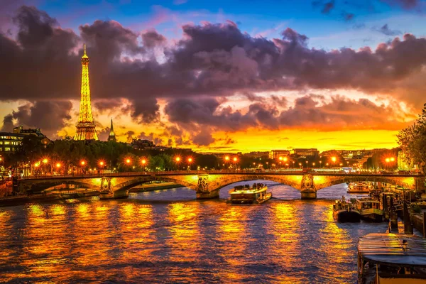 Ponte de Alexandre III, Paris , — Fotografia de Stock
