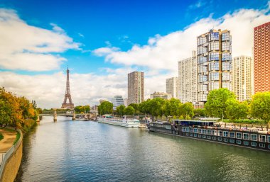 Eiffel turu ve Trocadero, Paris 'ten