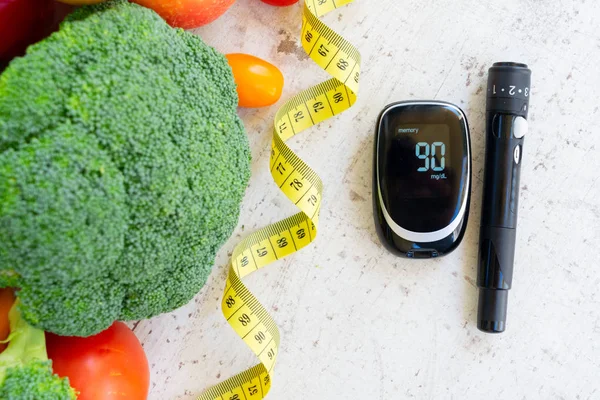 Diyabet sağlıklı diyet — Stok fotoğraf