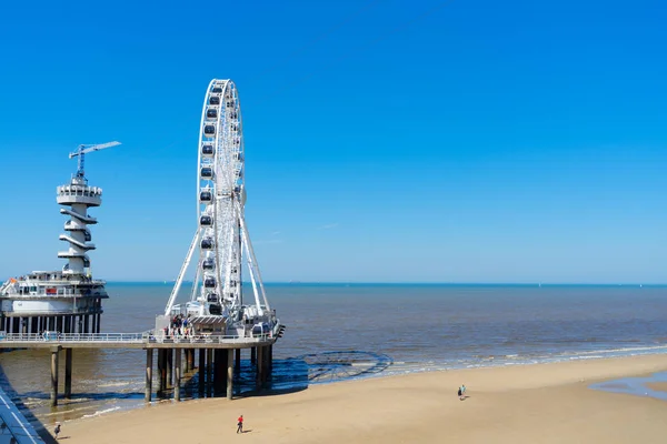 Het strand van Scheveningen, Den Haag — Stockfoto