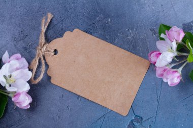 Bahar ağacı elma çiçekler