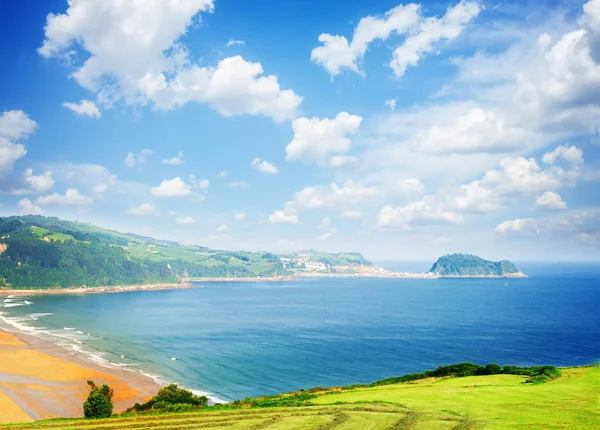 Zarauz, Pais Vasco, Španělsko — Stock fotografie