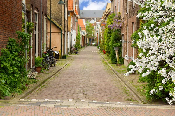 Παλιά πόλη, το Ντελφτ, Ολλανδία — Φωτογραφία Αρχείου