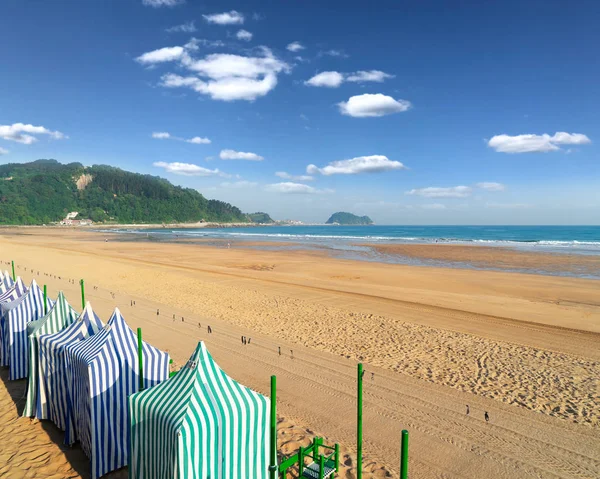 Zarauz, Pais Vasco,西班牙 — 图库照片