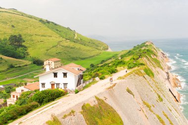 Zumaia kıyıları, Pais Vasco İspanya