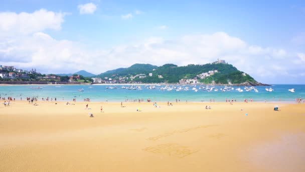 San Sebastian, Pais Vasco, Espagne — Video