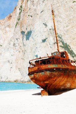 Zakinthos adasının güzel manzarası