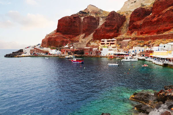 Amoudi Bay, Santorini, Grécia — Fotografia de Stock