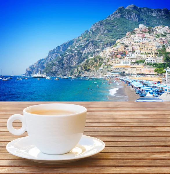 Amalfi Coast Café, Italia —  Fotos de Stock