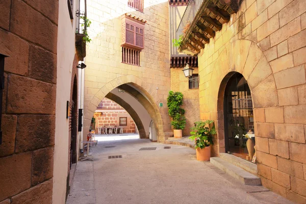 Poble Espanyol, Barcelona — Stock fotografie