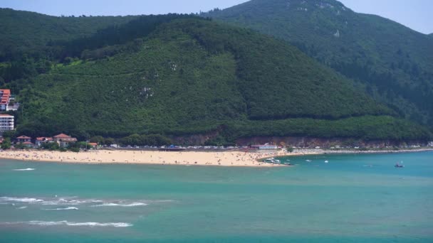 Costa do Mar Cantábrico — Vídeo de Stock