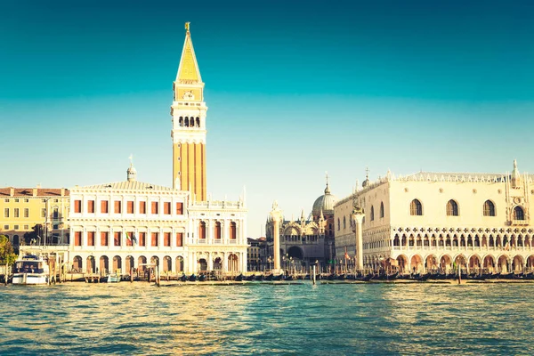 San Marco Square Waterfront, Venedig — Stockfoto