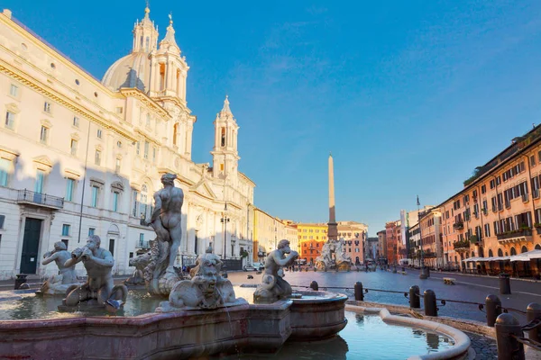 意大利罗马，Piazza Navona — 图库照片