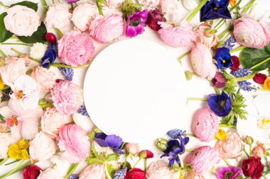 Ranunculus düz konum