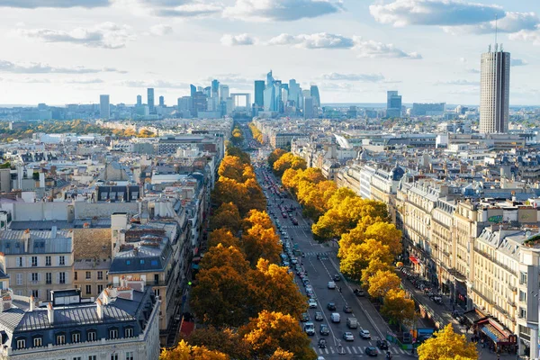 Skyline, Париж, Франція — стокове фото