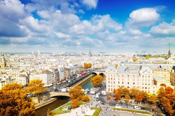 파리, 프랑스의 스카이 라인 — 스톡 사진