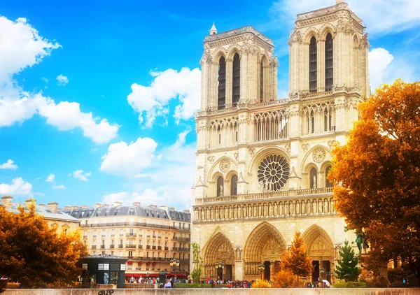 Kathedrale Notre Dame, Paris Frankreich — Stockfoto