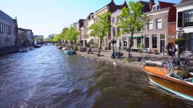 Hollanda Leiden Kanallar
