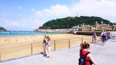 San Sebastian, Pais Vasco, İspanya