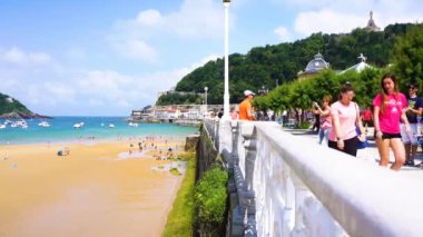 San Sebastian, Pais Vasco, İspanya