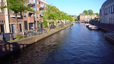 Hollanda Leiden Kanallar