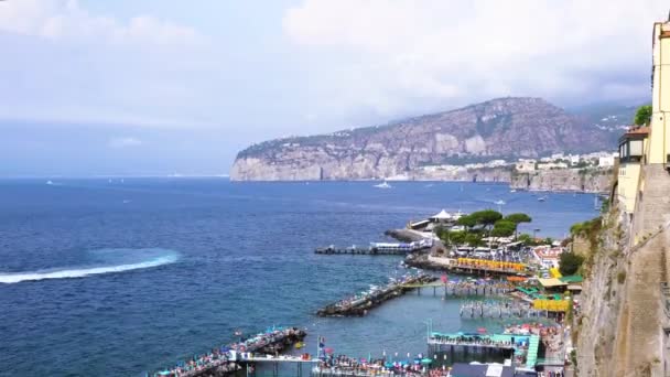 Sorrento, Dél-Olaszország — Stock videók