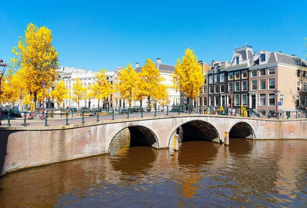 Hollanda, Amstardam 'ın Evleri — Stok fotoğraf