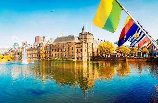 Binnenhof - Parlamento holandés, Holanda —  Fotos de Stock