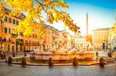 Piazza Navona, Roma, İtalya