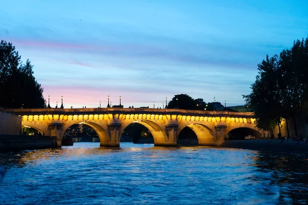 Pont des Arts, Paris, Fransa — Stok fotoğraf