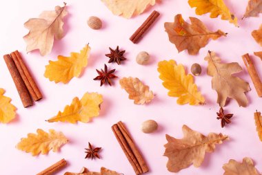 Sonbahar arkaplanından çıkar