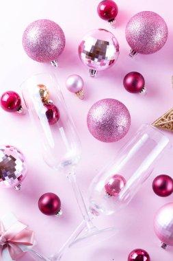 Şampanyalı Noel partisi