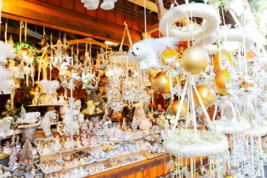 Noel pazarı kiosk ayrıntıları