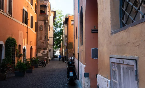 Rue à Trastevere, Rome, Italie — Photo