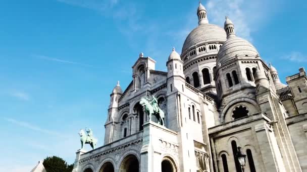 Biserica Sacre Coeur, Paris — Videoclip de stoc
