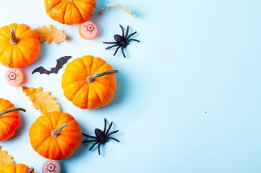 Cadılar Bayramı düz arka planı