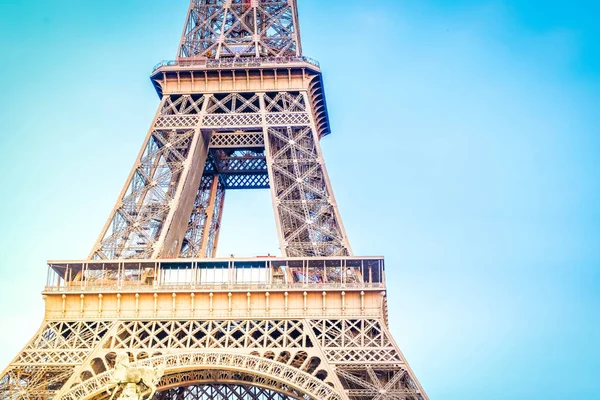 Tour Eiffel et paysage urbain de Paris — Photo