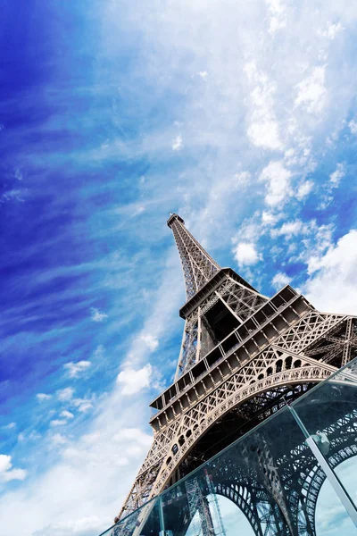 Tour Eiffel et paysage urbain de Paris — Photo