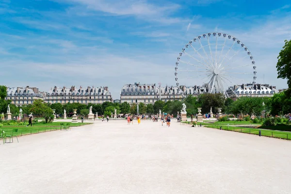 Ogród Tuileries, Paryż — Zdjęcie stockowe