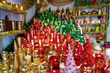 Noel pazarı kiosk ayrıntıları