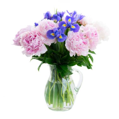 Taze şakayık çiçekleri