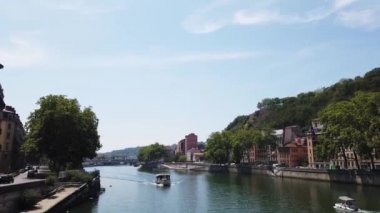 Lyon, Fransa Güzel bir yaz gününde