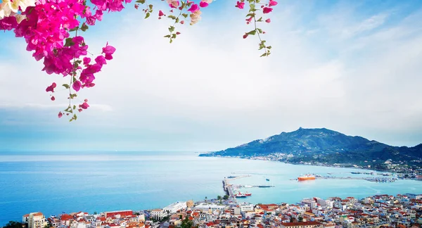 Zaante town, Zakinthos Greece — Stock Photo, Image