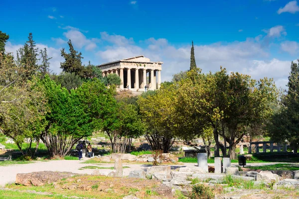 Agora de Atenas, Grécia — Fotografia de Stock