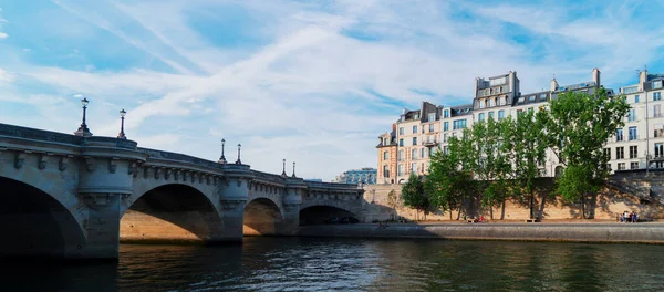 Pont des Arts, Paris, Fransa — Stok fotoğraf