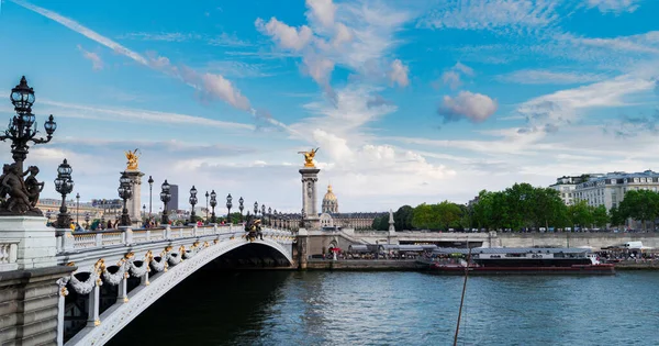 Alexandre Köprüsü III, Paris, Fransa — Stok fotoğraf