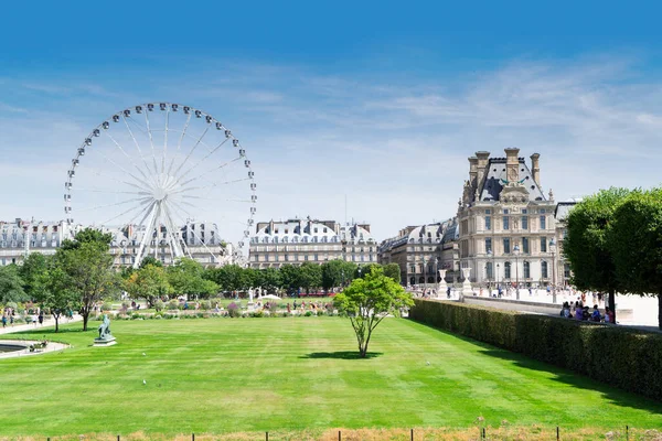 Jardim das Tulherias, Paris — Fotografia de Stock