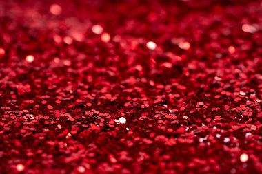 kırmızı parıltılı bokeh arkaplanı