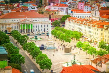 Rossio Meydanı, Lizbon